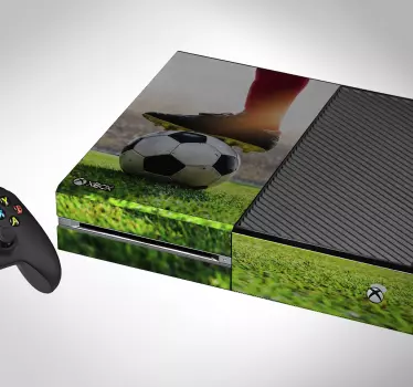 Sticker xbox coup de pied au but - TenStickers