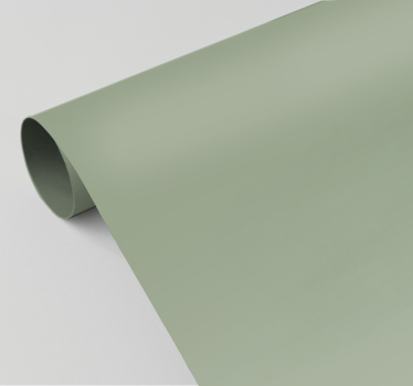 Sticker Mural Unie Vert sauge - TenStickers