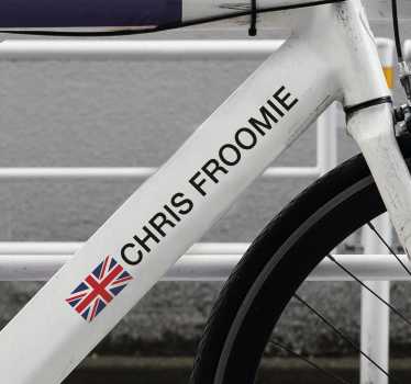 Autocollant vélo bicyclette de route - TenStickers