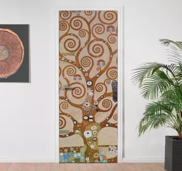 Adesivo porta arbre de vie - TenStickers