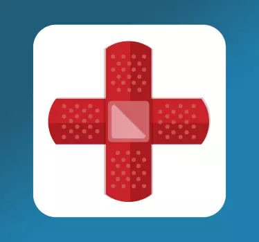 Adhésif signalisation premiers soins - TenStickers