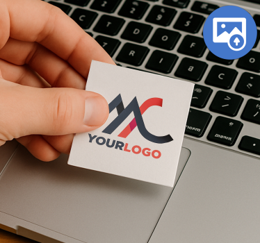 Sticker logo d'entreprise personnalisé - TenStickers