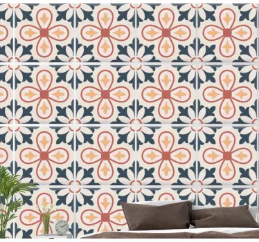 Autocollant Carrelage Grand format de ciment - TenStickers