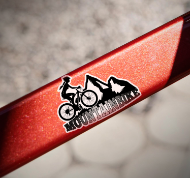 Autocollant vélo VTT - TenStickers
