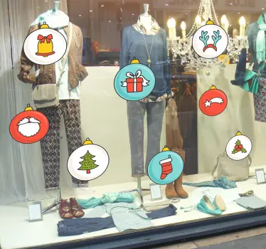 Autocollant kit Xmas - TenStickers