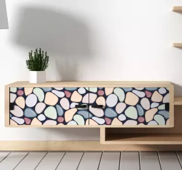 Autocollant mural galets - TenStickers