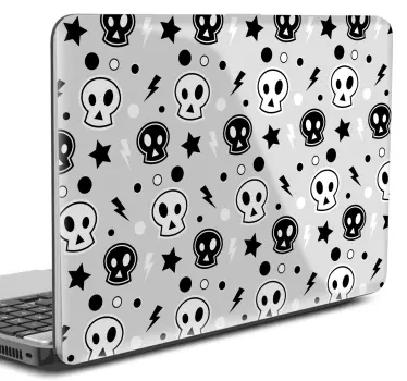 Laptop sticker punk - TenStickers