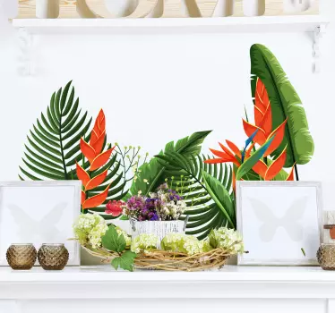 Autocollant plantes vertes - TenStickers