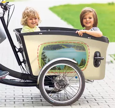 Autocollant vélo aventure en plein air pour enfants - TenStickers