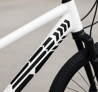 Autocollant vélo conception de flèches - TenStickers