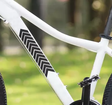 Autocollant vélo décoration flèches - TenStickers