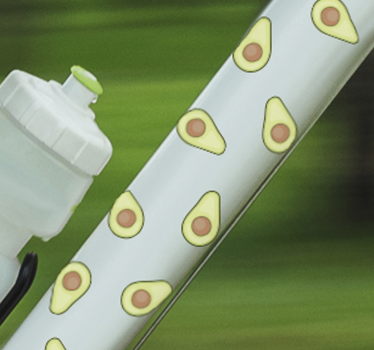 Autocollant vélo motifs avocat - TenStickers