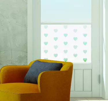Sticker citation Amour Motifs de Coeurs - TenStickers