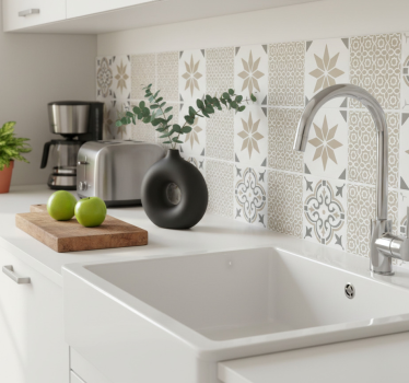 Carrelage adhésif mosaïque marocaine en grès - TenStickers