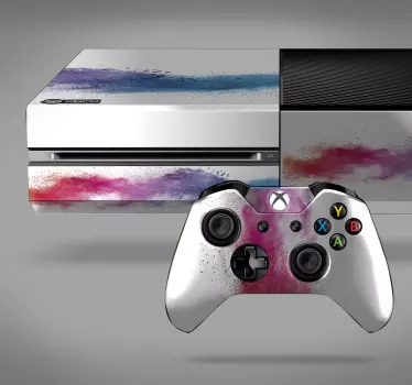 Sticker xbox éclaboussures peinture - TenStickers