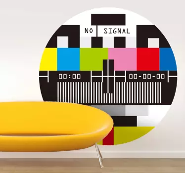Sticker affichage mire - TenStickers