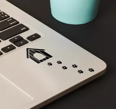 Stickers Dessin Empreintes de Chien - TenStickers