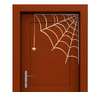 Sticker Insecte Toile d'Araignée d'Halloween - TenStickers