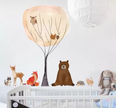 Sticker Animaux sauvages - TenStickers