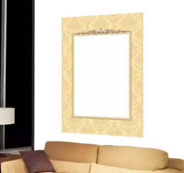 Sticker cadre rectangle - TenStickers