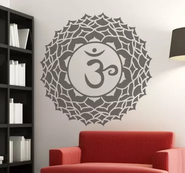 Sticker mural chakra sahasrara - TenStickers