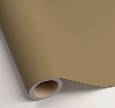 Sticker couleur uni beige marron mat - TenStickers