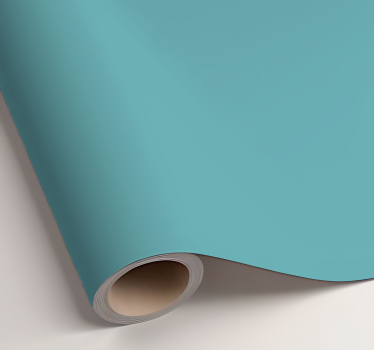 Sticker couleur uni turquoise moyen mat - TenStickers