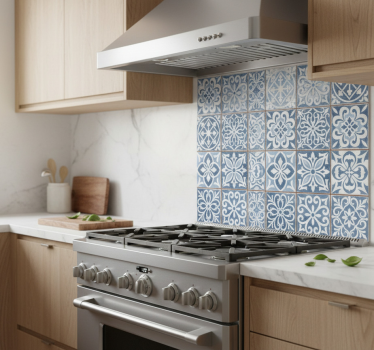 Sticker cuisine carreaux marocains - TenStickers