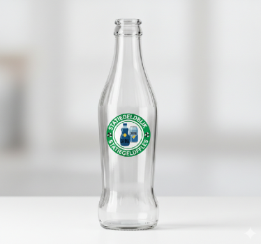 Sticker fenêtre étiquette de recyclage des boissons - TenStickers