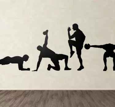 sticker fitness - TenStickers
