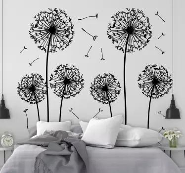 Sticker fleur pissenlits - TenStickers