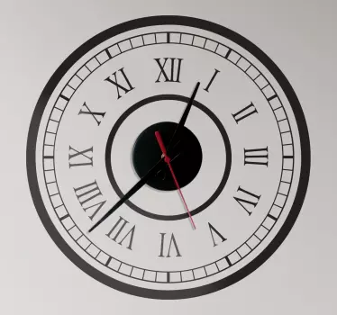 Sticker horloge gare - TenStickers