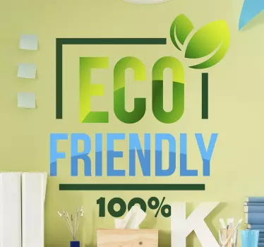 Sticker Mural Eco Friendly - TenStickers