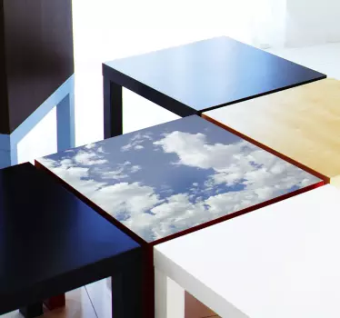 Sticker LACK nuages ciel - TenStickers