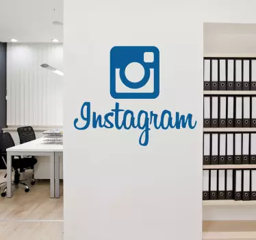 Sticker logo instagram - TenStickers