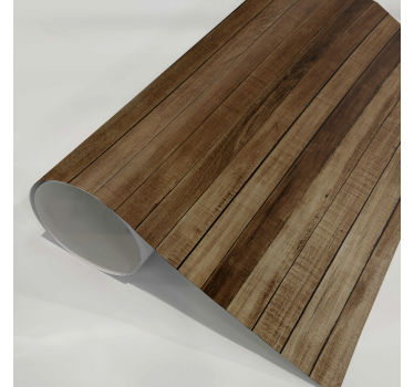Papier autocollant meuble effet listons de bois - TenStickers