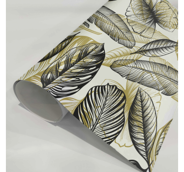 Papier autocollant meuble plantes tropicales élégantes - TenStickers