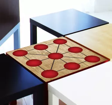 Sticker morpion - TenStickers
