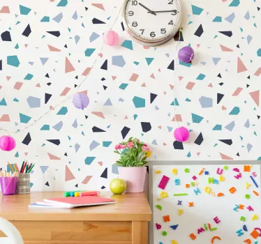 Autocollant motif Terrazo - TenStickers