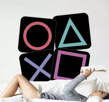 Sticker Jeu Video play station - TenStickers
