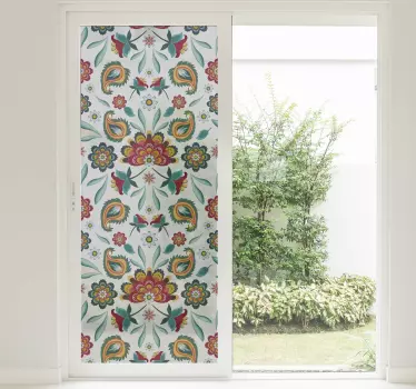 Sticker occultant floral - TenStickers