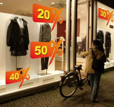Sticker offres promotionnelles - TenStickers