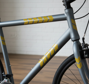 Sticker personnalisable motif chevrons - TenStickers