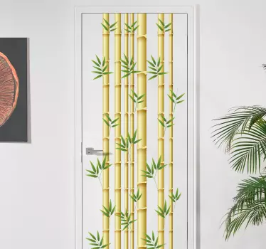 Sticker porte bambou - TenStickers