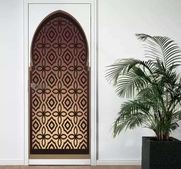 Sticker porte orientale - TenStickers