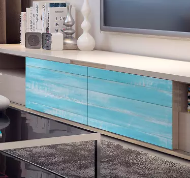Sticker pour meuble effet bois - TenStickers