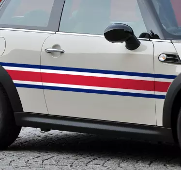 Sticker rayures voiture - TenStickers