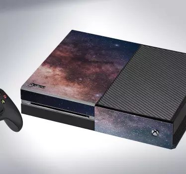 Sticker xbox galaxie nuit - TenStickers