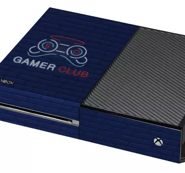 Sticker xbox design club de joueurs - TenStickers