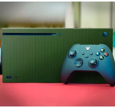 Sticker xbox housse texturée verte - TenStickers